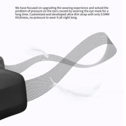 Dreamlight 4S Eye Mask Sleep 3D Stereoscopic Aid for Men Women Adult for Sleeping Block Out Light Breathable Adjustable Eye Mask