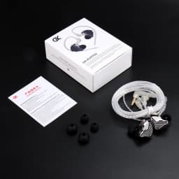 GK KUNTEN Metal Earphone HiFi In-Ear Earbuds 2pin 3.5mm Removable Cable With Microphone Type-c For Music Game KZ