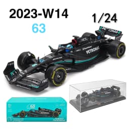 Bburago 1:24 2022~2024 F1 serie various style Red Bull RB19 Gran Premio de Austin SF23 W14 precision model car collection gift