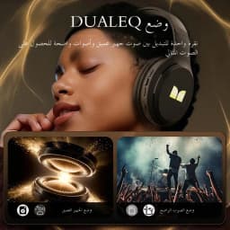 Monster Harmonic N21 Bluetooth 6.0 Headphones Dual EQ Mode Immersive Stereo Earphone Over-Ear Foldable Wire/Wireless Headset