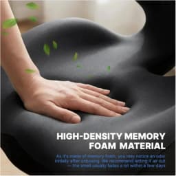 Ergonomic Memory Foam Chair Cushion Coccyx Sciatica Relief Seat Pad Office Car Home Wheelchair Posture Pad