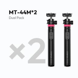 Ulanzi MT-44M Selfie Stick Ground Tripod 1/4''&Magnetic Selfie Stick for Smartphone Camera One-Touch Auto Deploy for Travel