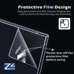 10PCS Plastic Folding Protector Cases for Trading Card Booster Pack(13.7cm/12.4cm)