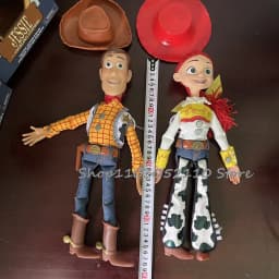Toy Story 4 Talking Woody Jessie Action Figure Sing Soft Cute Anime Figure Decoration Birthday Model Gift Toys