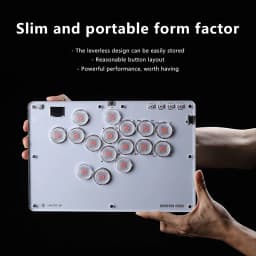 Haute42 Joystick Hitbox Keyboard Arcade Stick Controller For PS4/PS5/Switch Arcade Hitbox Leverless Controller Fight Sticks PC