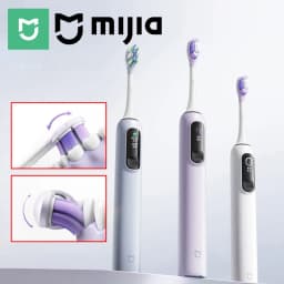 MIJIA Sonic Vibration Electric Toothbrush Pro,Smart 4 Modes, Long Battery Life, IPX8 Waterproof,LED Screen & Travel Lock