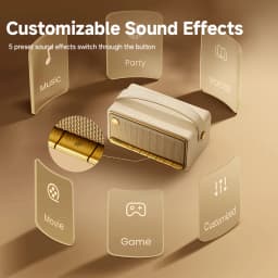 Edifier MP330 Portable Bluetooth Speaker Bluetooth V6.0 Hi-Res Audio USB-C TF Card Inputs Stereo Pairing 40W RMS 19H Playtime