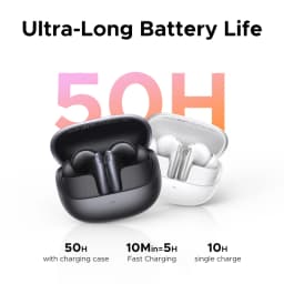 UGREEN EchoBuds Plus In-Ear Bluetooth Wireless Active Noise Cancelling Earphones 55dB Adaptive ANC, LDAC Headphones 50H Playtime