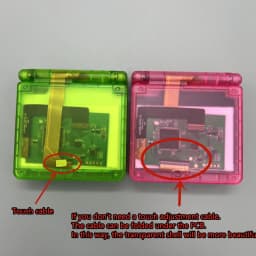 New 3.0 'Original Size IPS High Brightness LCD Screen Is Suitable for Gameboy Advance SP GBASP