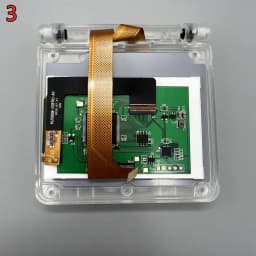 New 3.0 'Original Size IPS High Brightness LCD Screen Is Suitable for Gameboy Advance SP GBASP