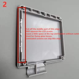 New 3.0 'Original Size IPS High Brightness LCD Screen Is Suitable for Gameboy Advance SP GBASP