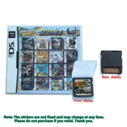 4300 in 1 Compilation DS NDS 3DS 3DS NDSL Game Cartridge Card Video Game Handheld Player (R4 card) 23in1/208in1/280in1/482/486