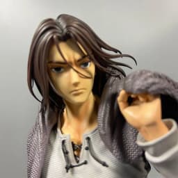 30cm Attack On Titan Gk Chikara Eren Jaeger Double Headed Statue PVC Action Figure Anime Figure Model Toys Collection Doll Gift