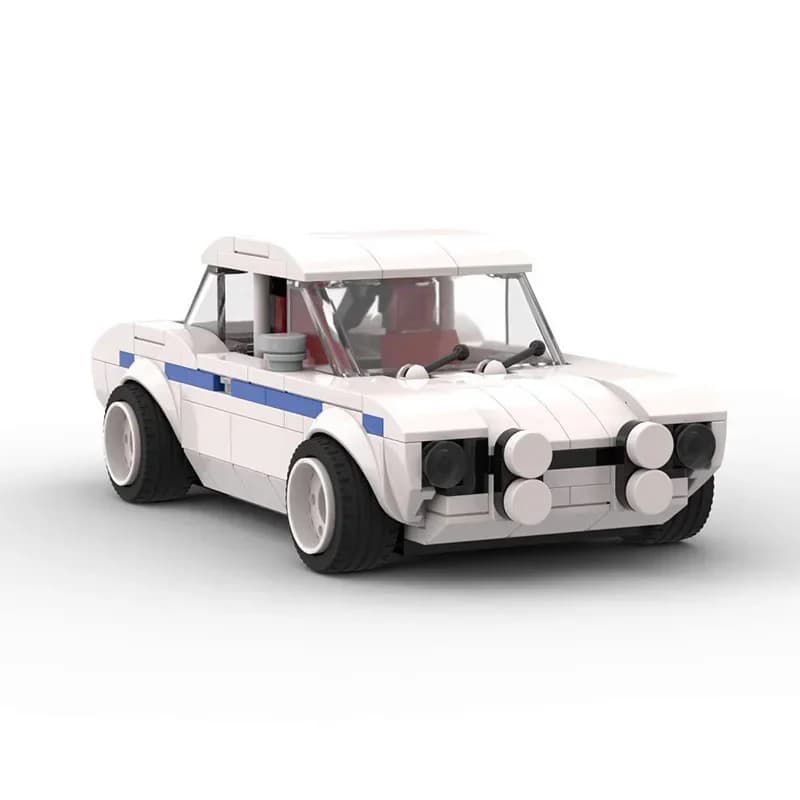 MOC MK1 Escort Building Blocks Super Sports Vehicle Cars Bricks Set DIY Model Assembly Toys For Boy Gift