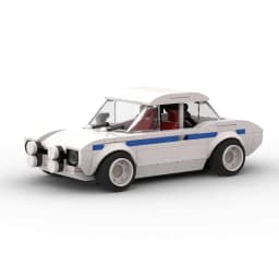 MOC MK1 Escort Building Blocks Super Sports Vehicle Cars Bricks Set DIY Model Assembly Toys For Boy Gift