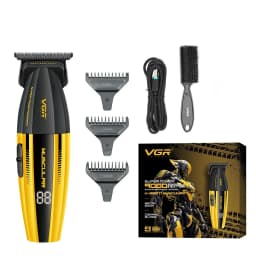VGR Clipper Professional Hair Trimmer Electric Hair Cutting Machine 9000 RPM Hair Clipper Barber Cordless Clipper for Men V-285