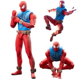 ZD Toys Spider-Man Brand New Day Miles Morales Spider-Man Scarlet Spider Hobie Brown Iron Spider Action Figure Toys Model Gift