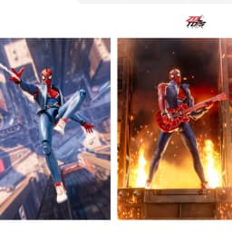 ZD Toys Spider-Man Brand New Day Miles Morales Spider-Man Scarlet Spider Hobie Brown Iron Spider Action Figure Toys Model Gift