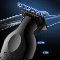 KM-2299 Hair Clipper Kemei Professional Electric USB Rechargeable Barber Trimmer Cordless Trimmer Type-c Zero Gapped Cutting