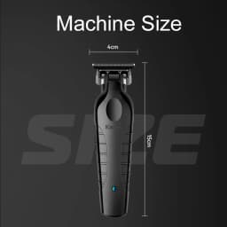 KM-2299 Hair Clipper Kemei Professional Electric USB Rechargeable Barber Trimmer Cordless Trimmer Type-c Zero Gapped Cutting