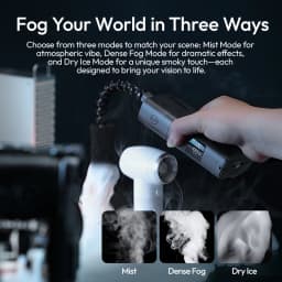 Ulanzi FM02 FILMOG X 30W Portable Smoke Machine Real-time Dispaly Type-C Charging for Photography Video Filming Stage Effect