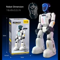 RC Robot Intelligent Robot R40 Remote Controlled Robots Smart Intelligent Dancing RC Robot Toy Gift
