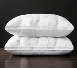 HTMCK 5-Star Hotel Quality Pillow - Comfortable Soft Bilateral 3D Washable Solid Color Sleeping Pillow for Enhanced Sleep Experi