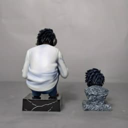 16cm 6.2 inch Anime L Lawliet Figures Pvc Statue Desktop Ornamen Collection Statue Model Decoration Room Desk Toys Gifts