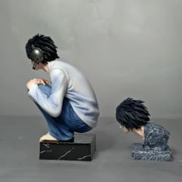16cm 6.2 inch Anime L Lawliet Figures Pvc Statue Desktop Ornamen Collection Statue Model Decoration Room Desk Toys Gifts