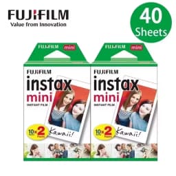 Fujifilm INSTAX Mini Instant Film 10-200 Sheets(White) for Fujifilm Mini 8,9,11,12 Cameras