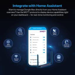 SONOFF Dongle-M Dongle Max Zigbee/Thread PoE Dongle High-Performance Chipset Dual-antenna Supports Ethernet,Wi-Fi,USB Connection