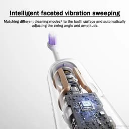 MIJIA Oscillation Electric Toothbrush Pro, Smart 4 Modes,IPX8 Waterproof Sonic Vibration Toothbrushes,180-day Battery Life -CN