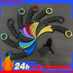 Outdoor Training Toy Claw Knife Game Peripherals Martial Arts Performance Props Boys Karambit Collectible Home Decoration Toys