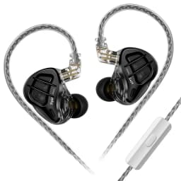 KZ ZAR Hybrid Driver In-ear Monitor 1DD + 7BA HiFi Headphones 2Pin Wired Headphones Music DJ Headphones Sports Gaming Earbud