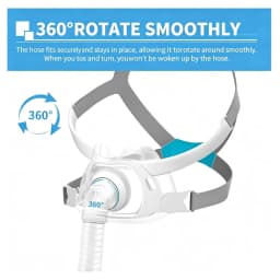 CPAP AirFit F40 Replacement Mask Set, Full Face Compatible, Suitable for Sleep Apnea, Can Effectively Alleviate Snoring Symptoms
