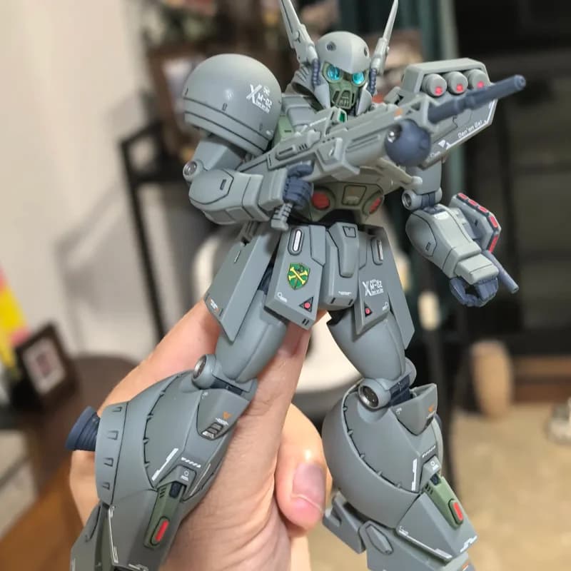 New Vanguard Warrior Denange Assembly Mecha Articulated Action Figure Model Kit Collectible Desktop Ornaments Doll Toys Gift