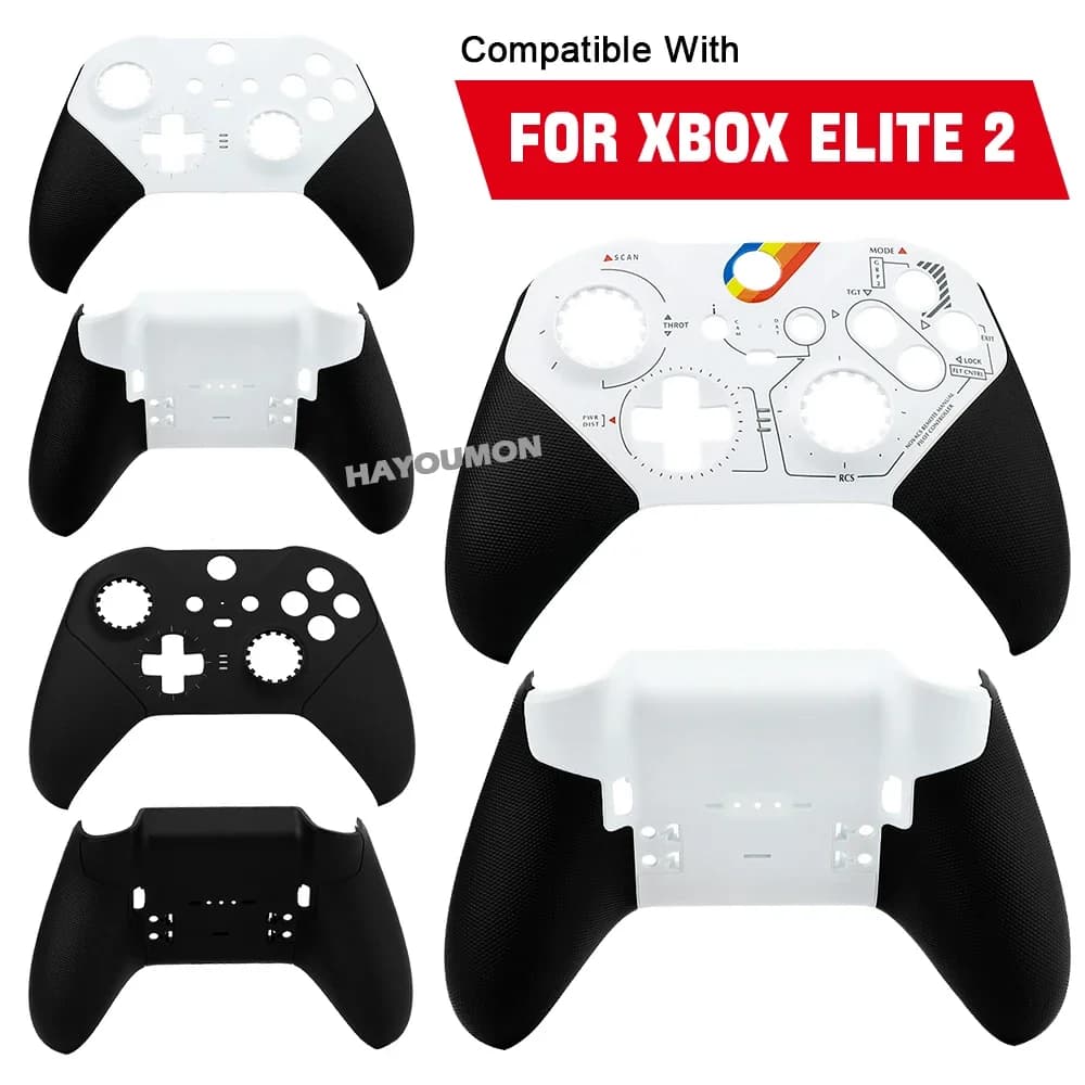 Replacement DIY For Xbox Elite Series 2 Controller Housing Shell Front Back Cover Faceplate Shell Cover Gaming Accessories