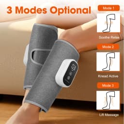 Eletric 360° Air Pressure Calf Massager Wireless Leg Massage 3 Mode Airbag Compresstion Relax Foot Calf Muscle Blood Circulation