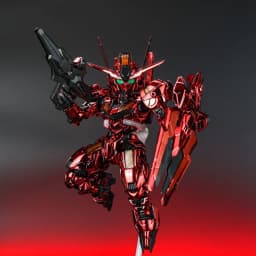 MGSD Aerial Action Figure XVX-016 Electroplating Red Color Anime Figure PVC Model Kit Assembly Robot Toy Movable Gift Decoration