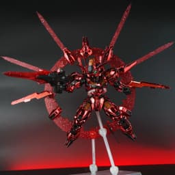 MGSD Aerial Action Figure XVX-016 Electroplating Red Color Anime Figure PVC Model Kit Assembly Robot Toy Movable Gift Decoration