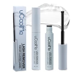 uCoolMe Lash Bond and Seal with Fast Glue Remover Strong Hold 150H Lashes Extension Waterproof and Long Lasting DIY Makeup Tool