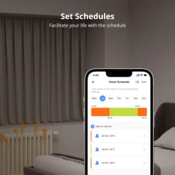 SONOFF TRVZB Zigbee Thermostatic Radiator Valve Smart Home Heating Froest Protection Remote Group Control via eWeLink Alexa