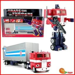 In Stock Transformers Toys US Version G1 84-86 KO Optimus Prime Model Robot Collection Action Figure Toy Gift Hobby