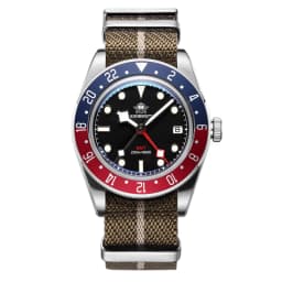 ADDIESDIVE Luxury GMT515-24H Men's Watch Diver 200m Bubble Mirror Glass BGW9 Super Luminous Stainless Steel Men's Analog Watches
