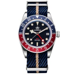 ADDIESDIVE Luxury GMT515-24H Men's Watch Diver 200m Bubble Mirror Glass BGW9 Super Luminous Stainless Steel Men's Analog Watches