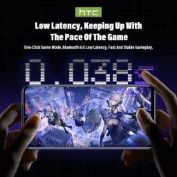 HTC NE70 Bluetooth V6.0 Headphones Smart Touchscreen Wireless Earphones AI Translator Earbuds Gaming Earbuds HD Bass
