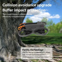 RCSTQ Drone Anti-collision Bar for Dji Avata 2 Gimbal Camera Bumper Protector Aluminum Alloy Bumper Bar for Avata 2 Accessories
