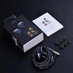 Kinera Celest Wyvern Black 10mm LCP Diaphragm Dynamic Driver In-Ear Monitors HiFi Earphone