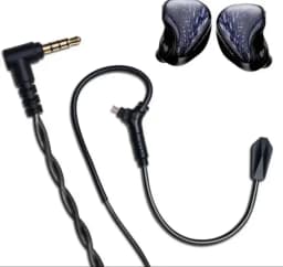 Kinera Celest Wyvern Black 10mm LCP Diaphragm Dynamic Driver In-Ear Monitors HiFi Earphone