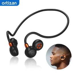Ortizan I10 Wireless Bluetooth Earphones BT5.3 Open Ear Headphones Sport Waterproof IPX6 Wireless Earbuds with Mic 10H Playtime